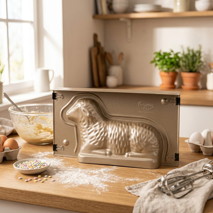 Moule à gâteaux agneau pascal Dr. Oetker Baker Edition