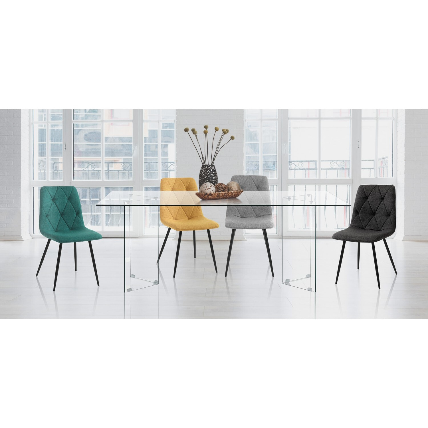 Oresteluchetta Tavolo / Scrivania rettangolare DAKAR 180