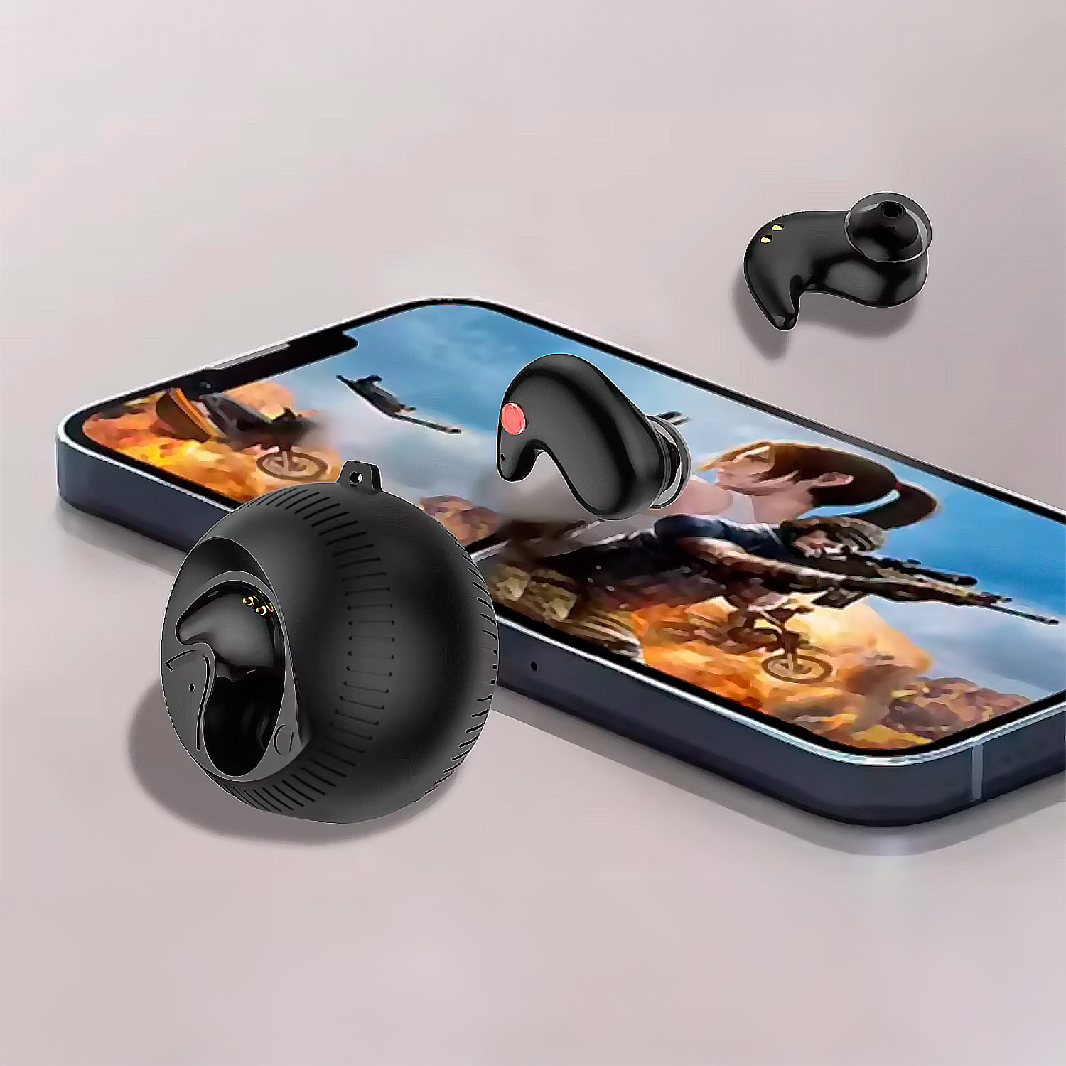 Auriculares TWS esféricos, especiales para dormir.