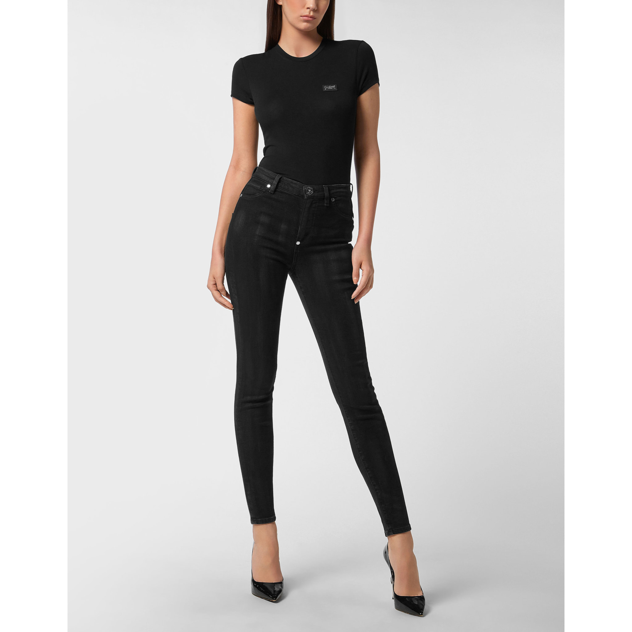 PHILIPP PLEIN High Waist Jegging