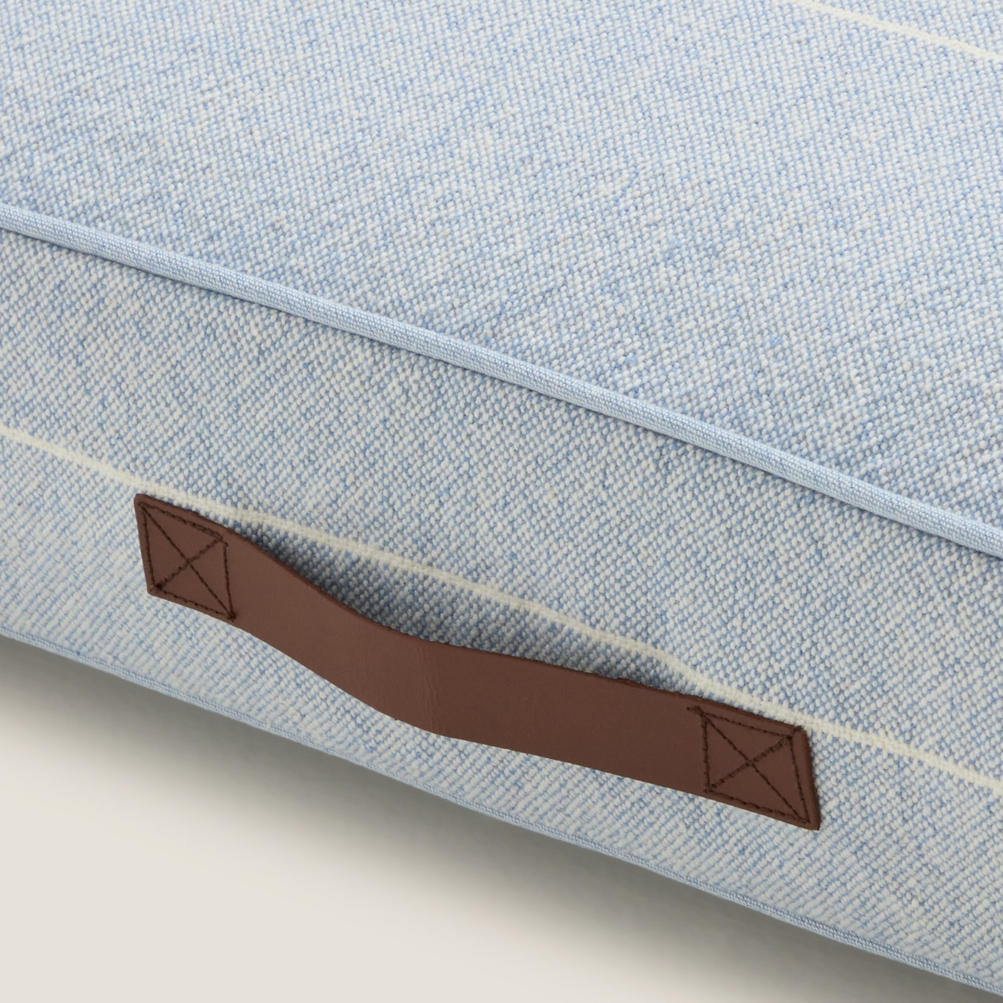 Funda cojín palet rayas Bolrichi color azul