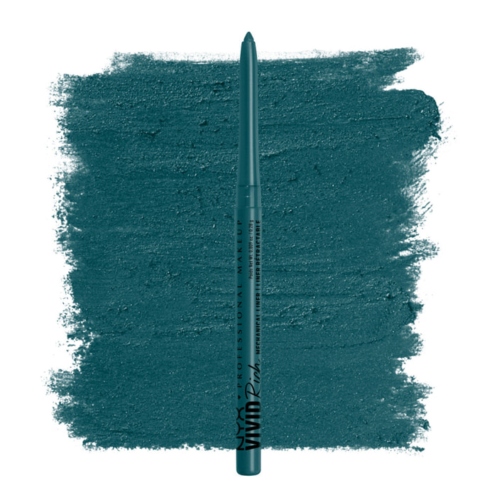 NYX Professional Makeup Crayon Eyeliner Rétractable Vivid Rich Mechanical Aquamarine