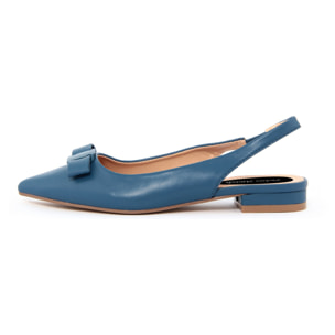 Slingback Donna colore Blu