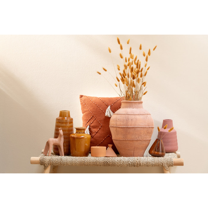 J-Line vase Cruche Kaia - céramique - terracotta - Ø 21 cm