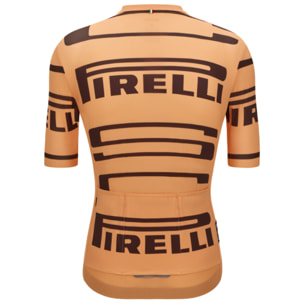 Pirelli - Maillot Unisex - Naranja Fluo - Unisex