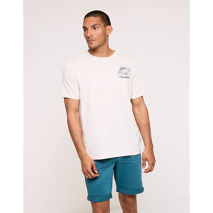 Camiseta Manga Corta Blanco - Saraceno