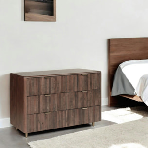 Commode bois recyclé brun 140 cmQUEENSTOWN