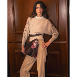 Bolso hobo de piel grande