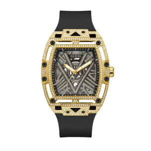 Reloj Guess GW0564G1 Hombre Analogico Cuarzo con Correa de Silicona