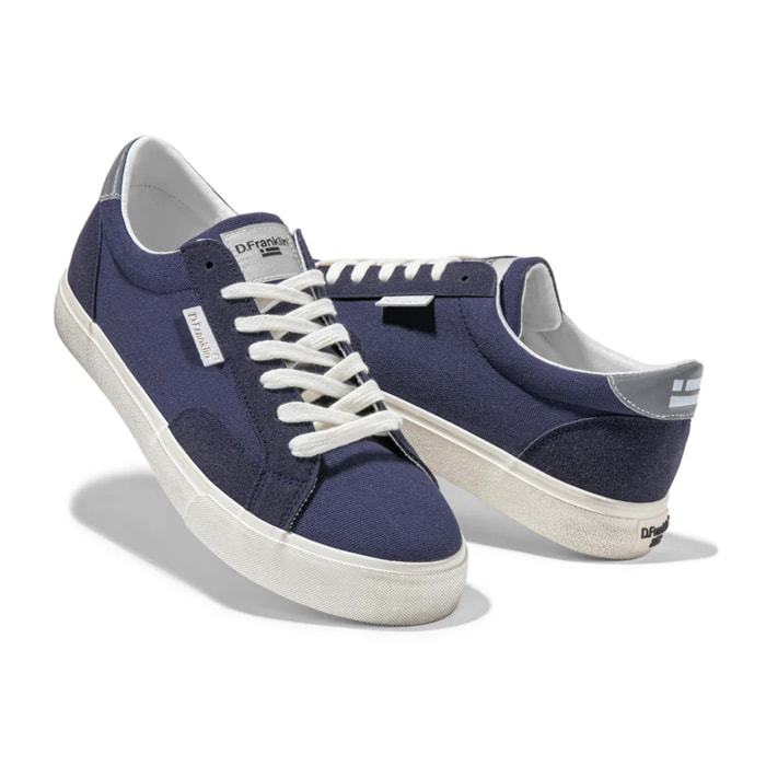 Zapatillas Bajas Hombre Echo Basic en Azul D.Franklin