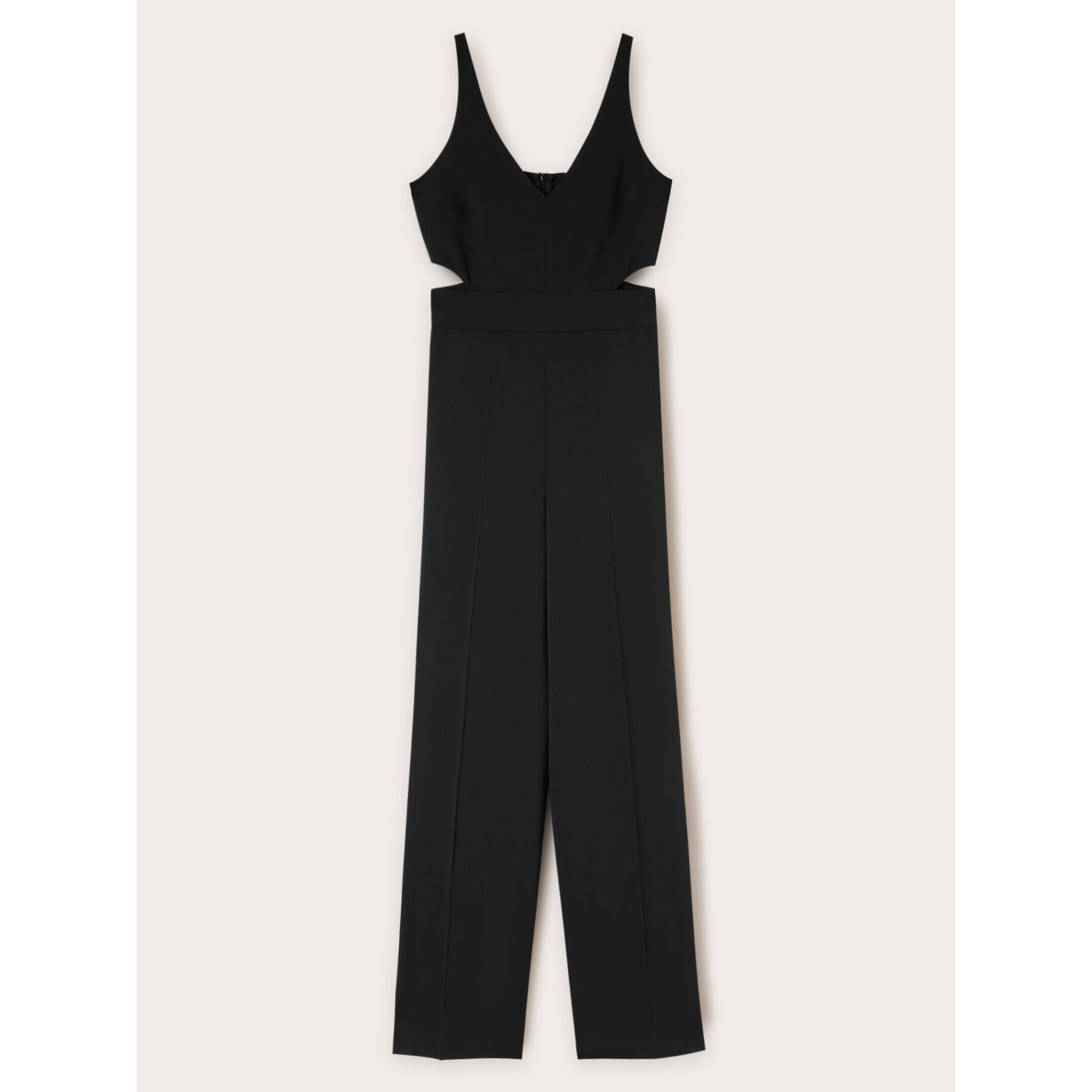 Motivi - Mono con cut-out en poliviscosa - Negro