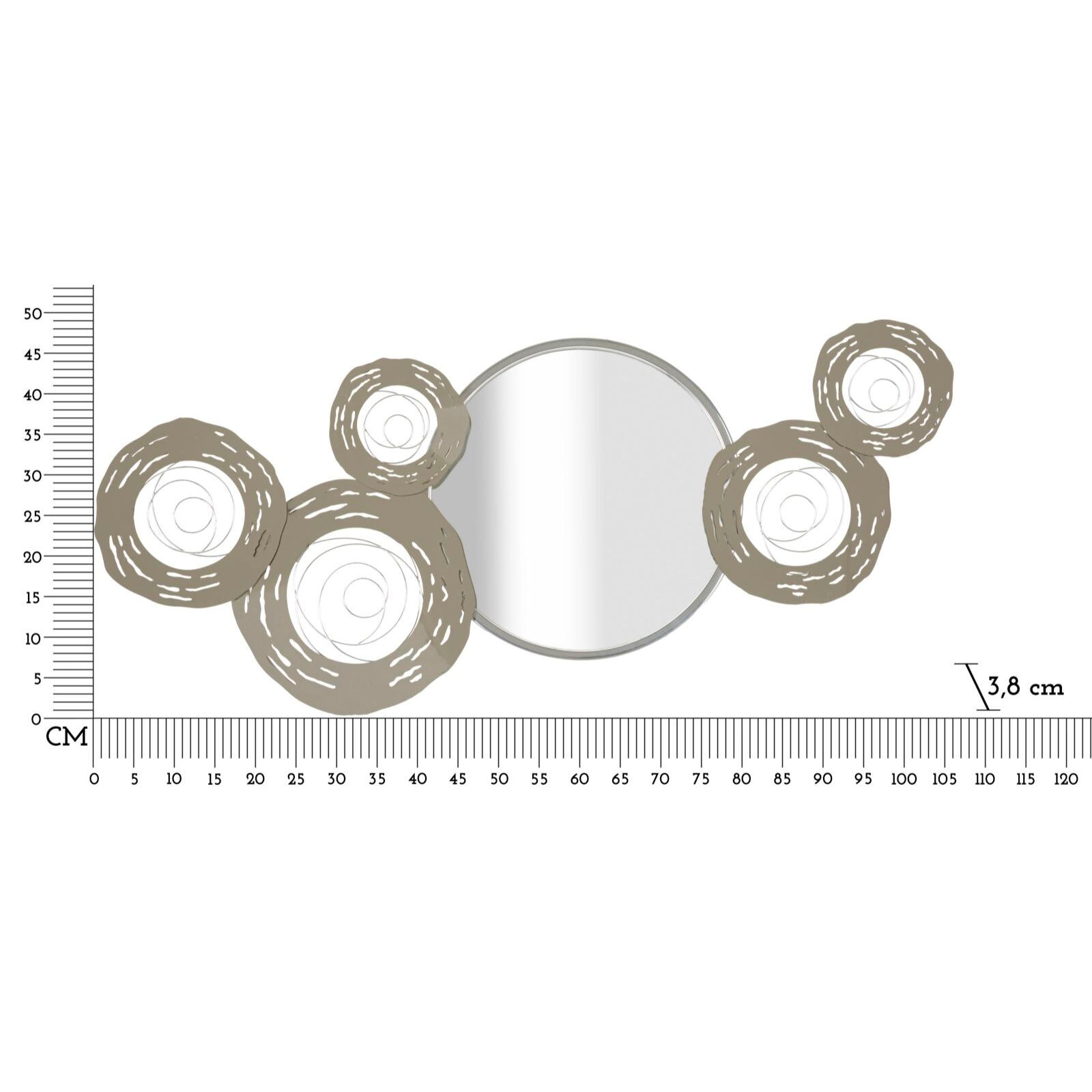 PANNELLO DA MURO HOP C/SPECCHIO CM 106X3,8X48