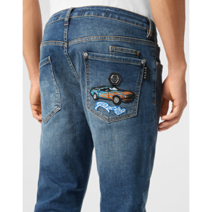 PHILIPP PLEIN Jeans Straight Cut RACING