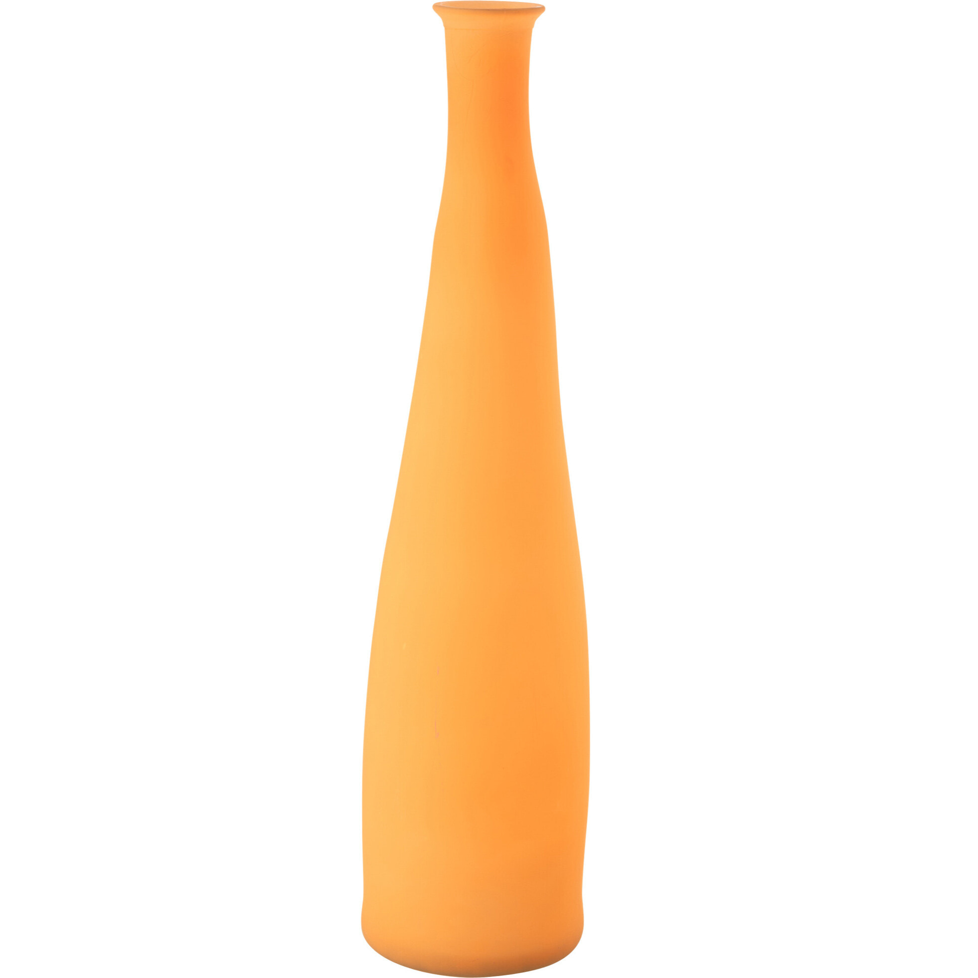 J-Line vase Bouteille - verre - orange - small