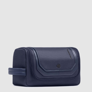 Piquadro Beauty case in tessuto riciclato