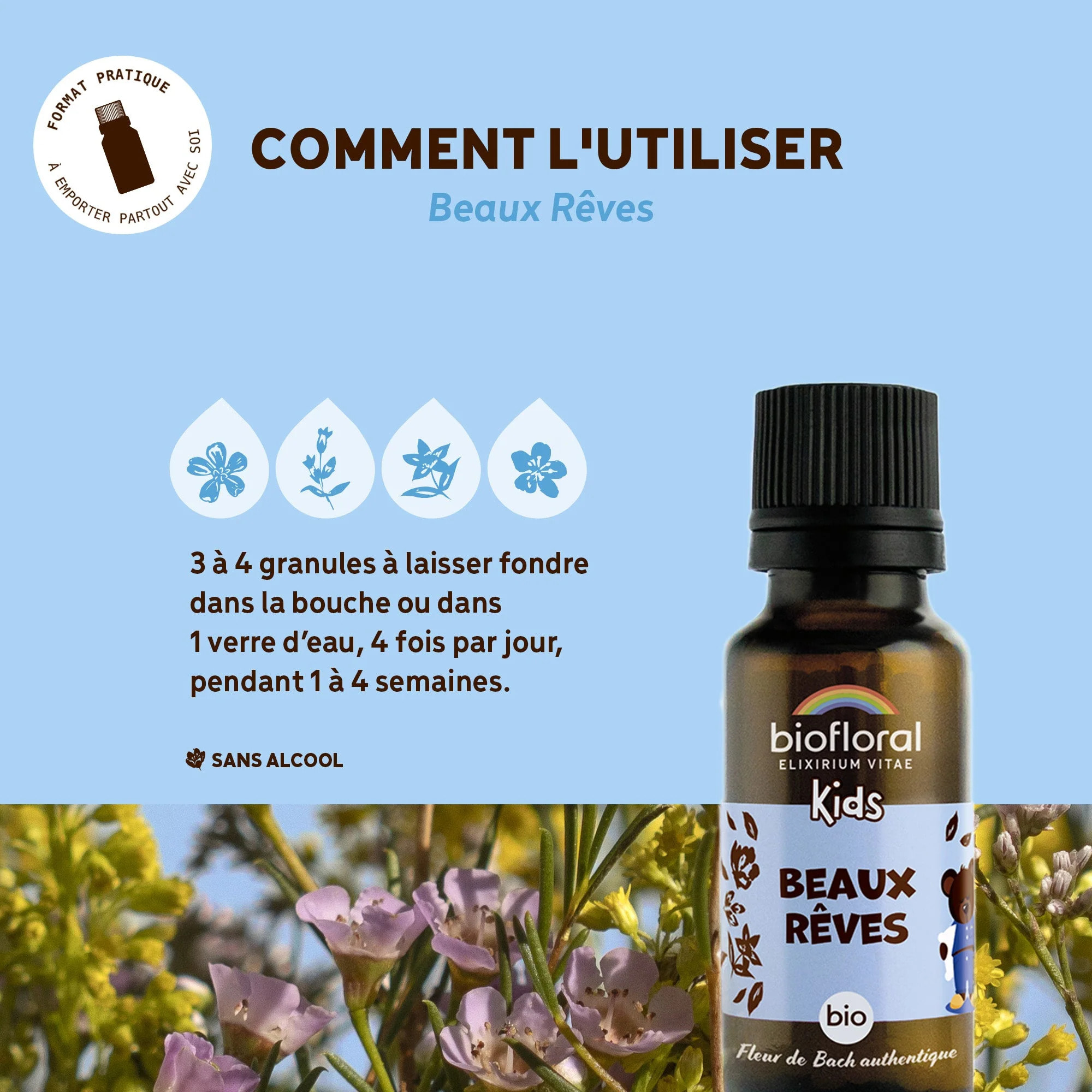 Biofloral - Beaux Rêves - Bio - 19,5 gr