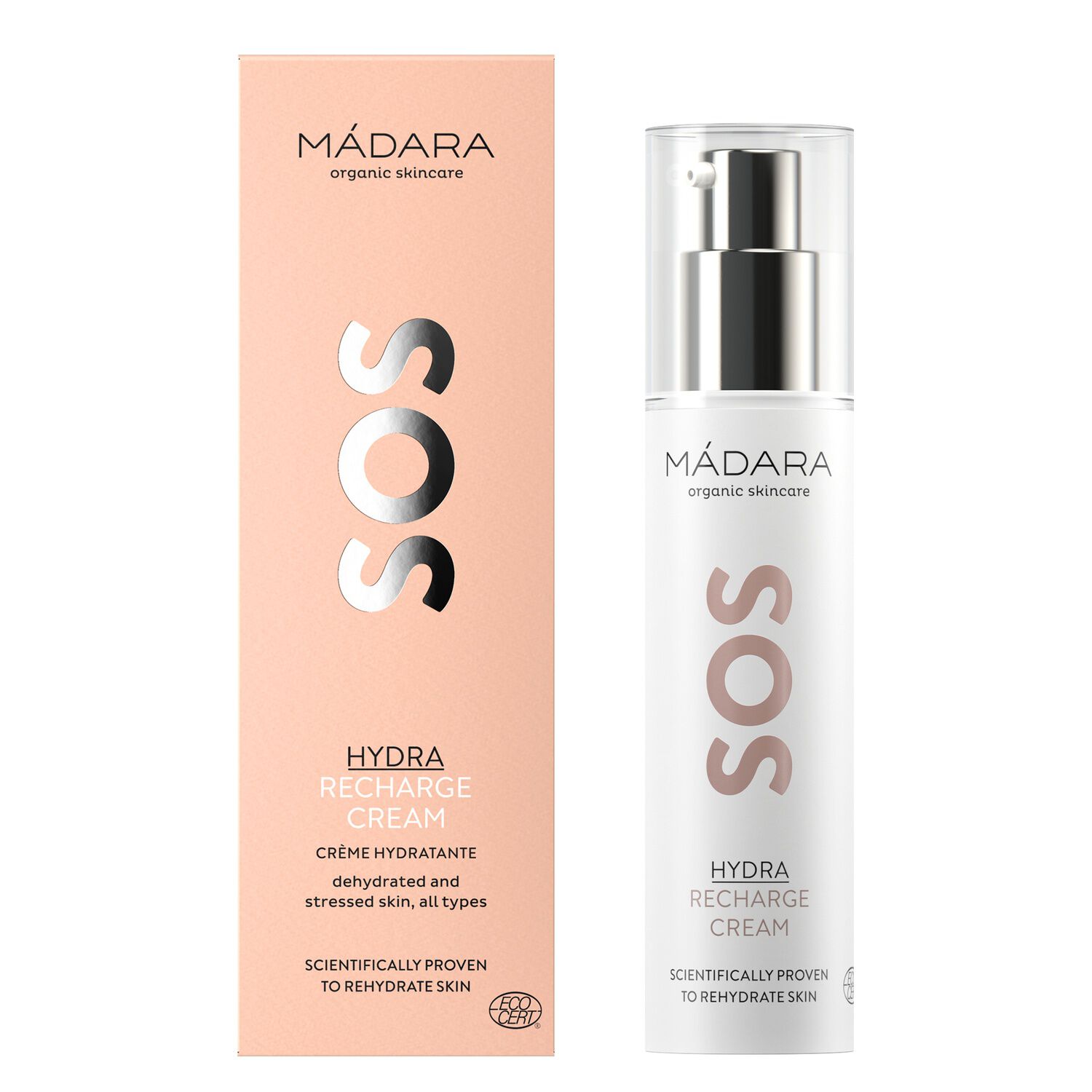 Sos Hydra - Crème Hydratante Redynamisante Régénératrice 50 ml