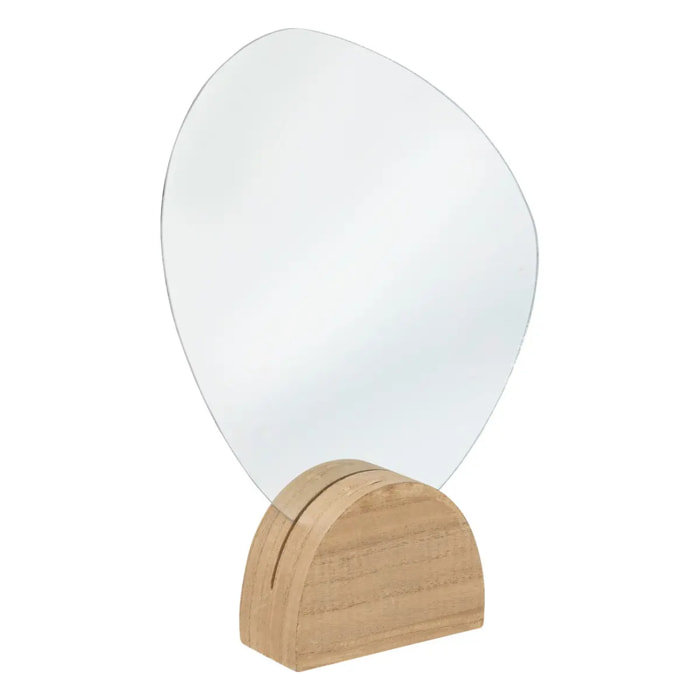 Miroir en bois H36cm