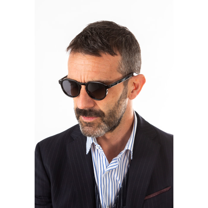Gafas de sol OCEAN LA ROCHELLE - Negro brillante / Ahumada polarizados