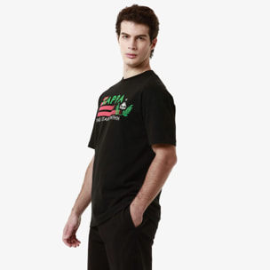 Kappa - T-Shirts & Top Uomo Nero - AUTHENTIC HERITAGE LORENCE