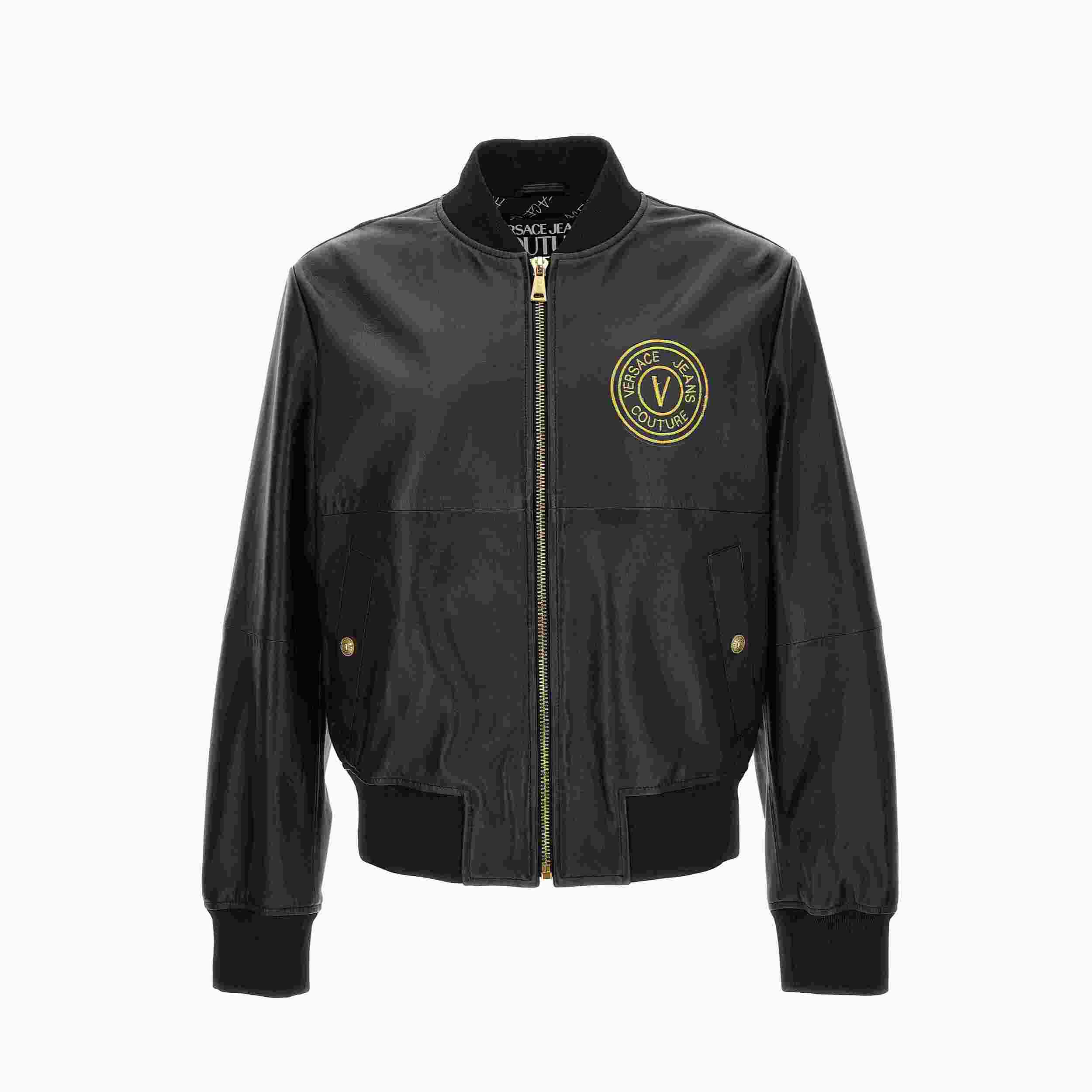 Versace Jeans Couture chaqueta de cuero