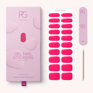 Stickers gel - 0023 Rosy Red