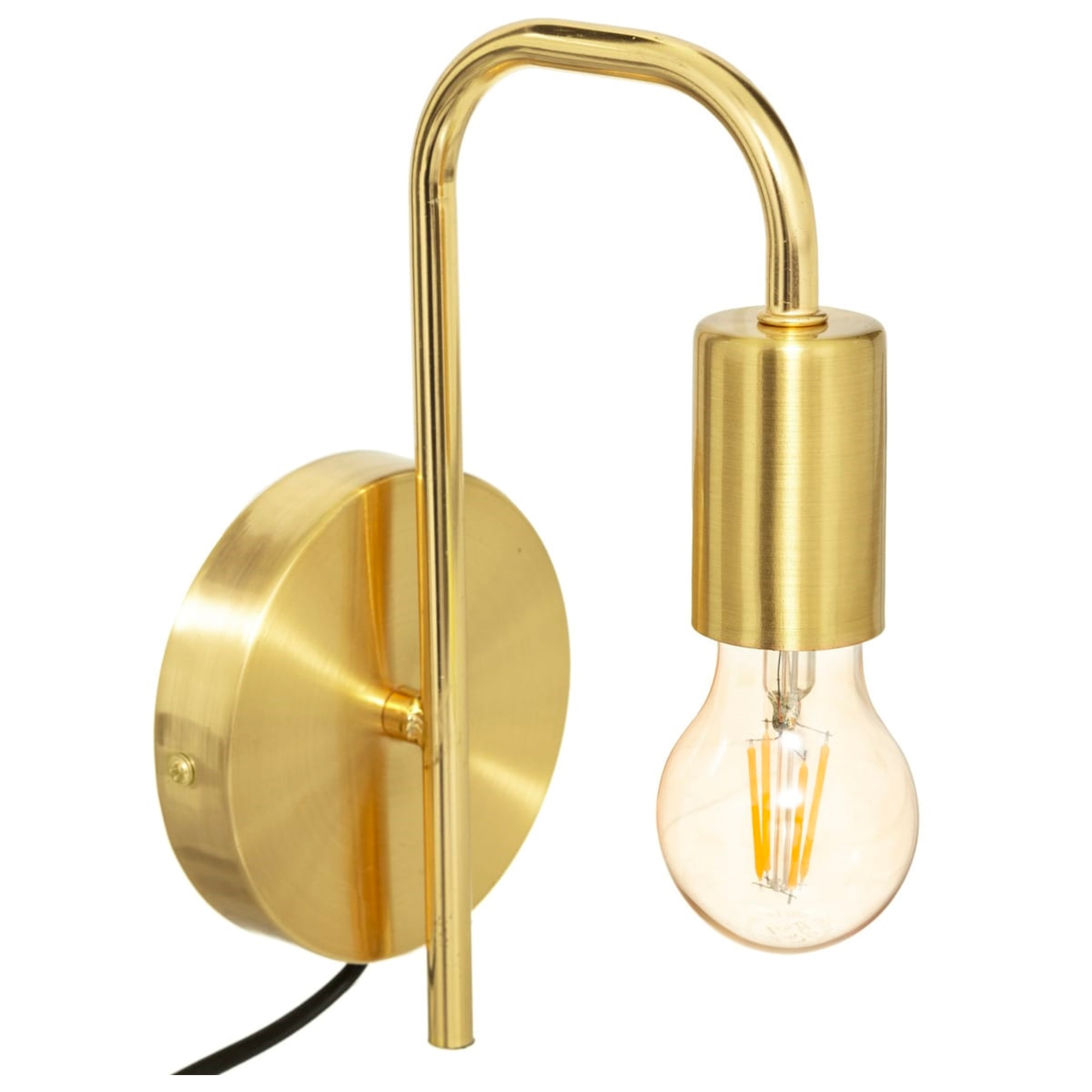 Aplique keli metal dorado