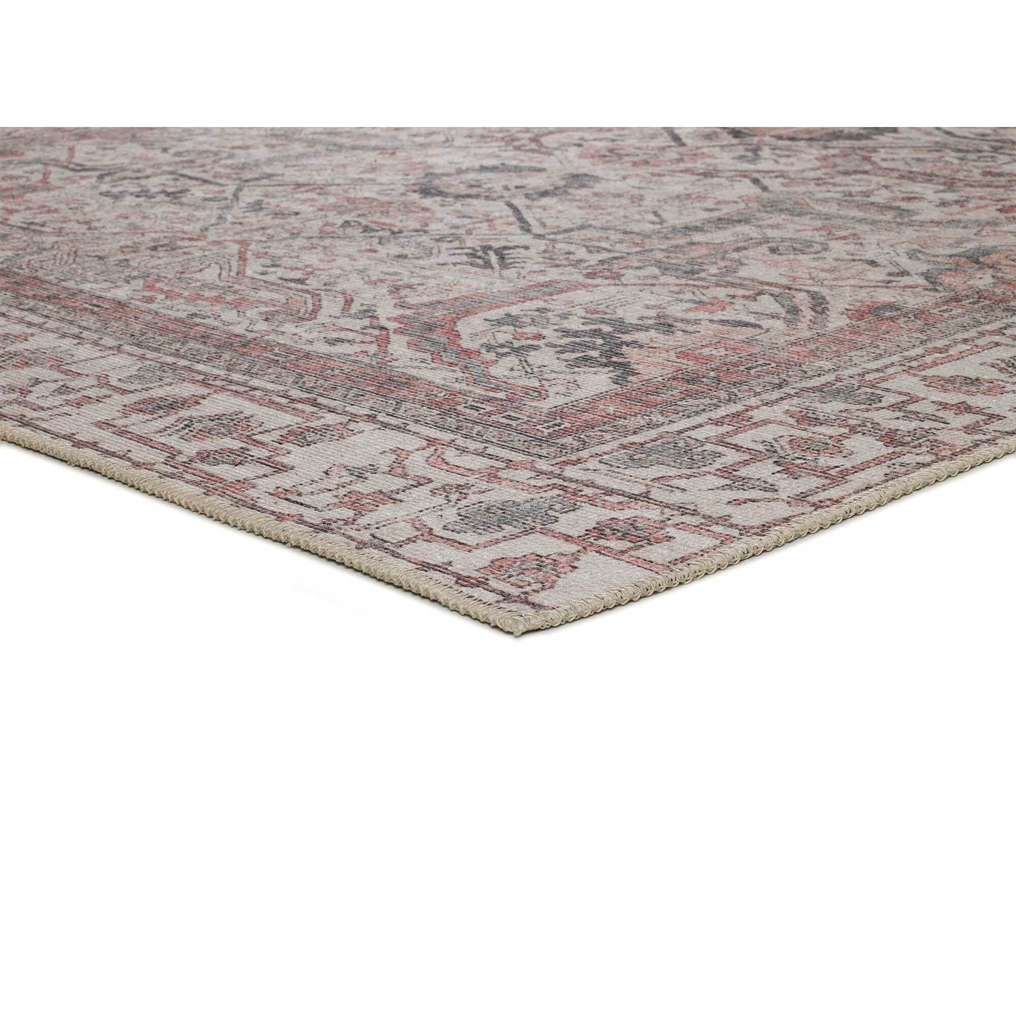 MANDALA Alfombra Ã©tnica en estilo vintage terra, varias medidas disponibles.