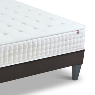 Matelas Vendôme, Soutien Ferme, 25 cm, Mémoire de Forme & Mousse Supersoft, Fabrication Française, Déhoussable