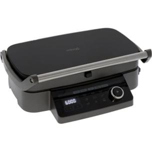 Grille-viande MIOGO MMG1 noir plaques amovibles, 36x20 cm