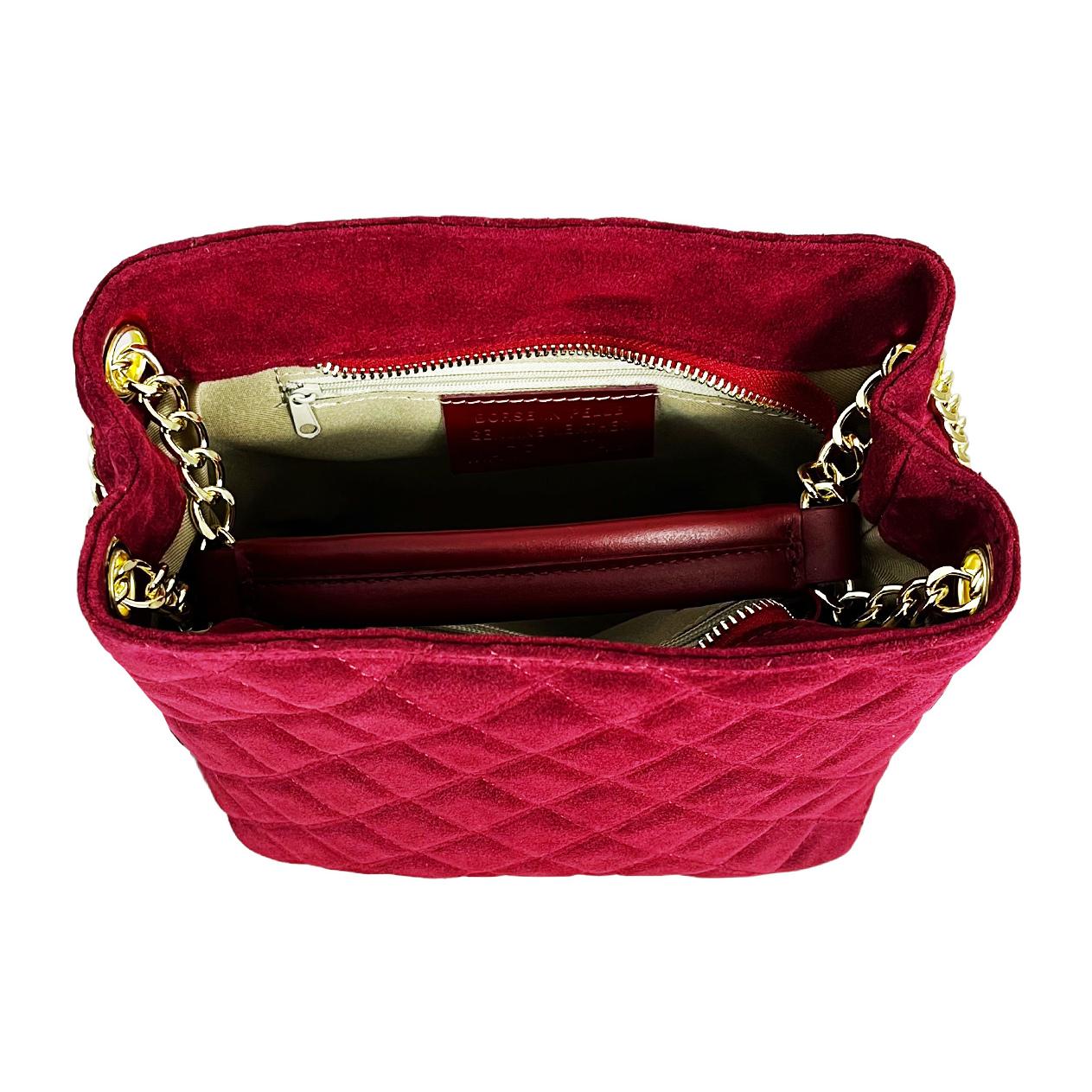 Bolso Cruzado Cheval Firenze Sofia Rojo Rubí