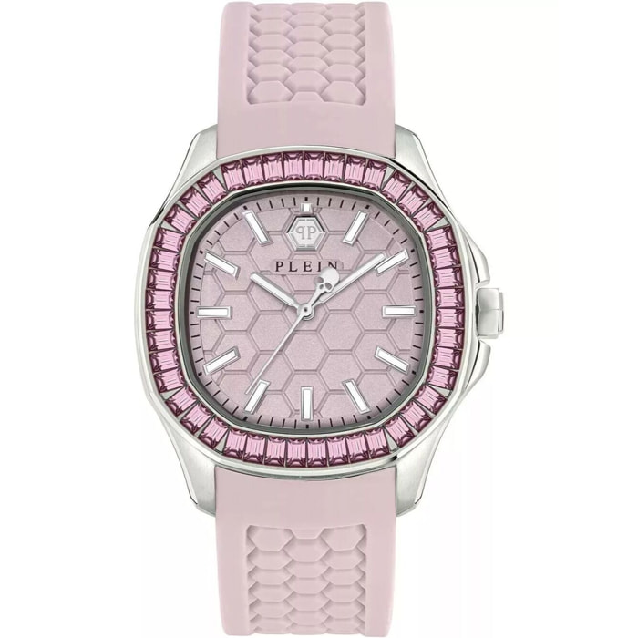 Reloj Philipp Plein PWTAA0123 Mujer Analogico Cuarzo con Correa de Silicona