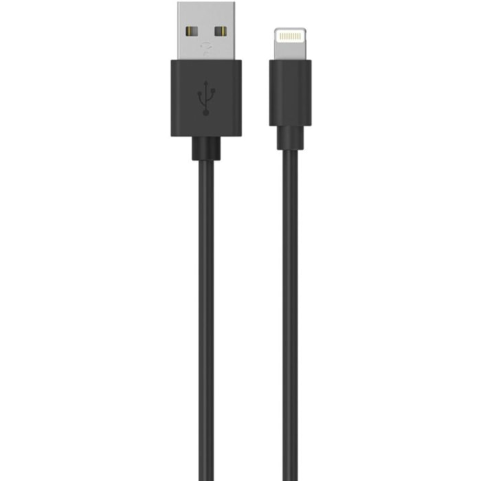 Câble Lightning ESSENTIELB vers USB 1M certifié Apple Noir