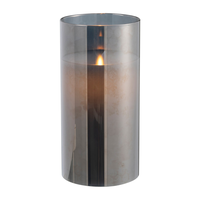 J-Line lampe Brillante - verre - gris - medium - LED