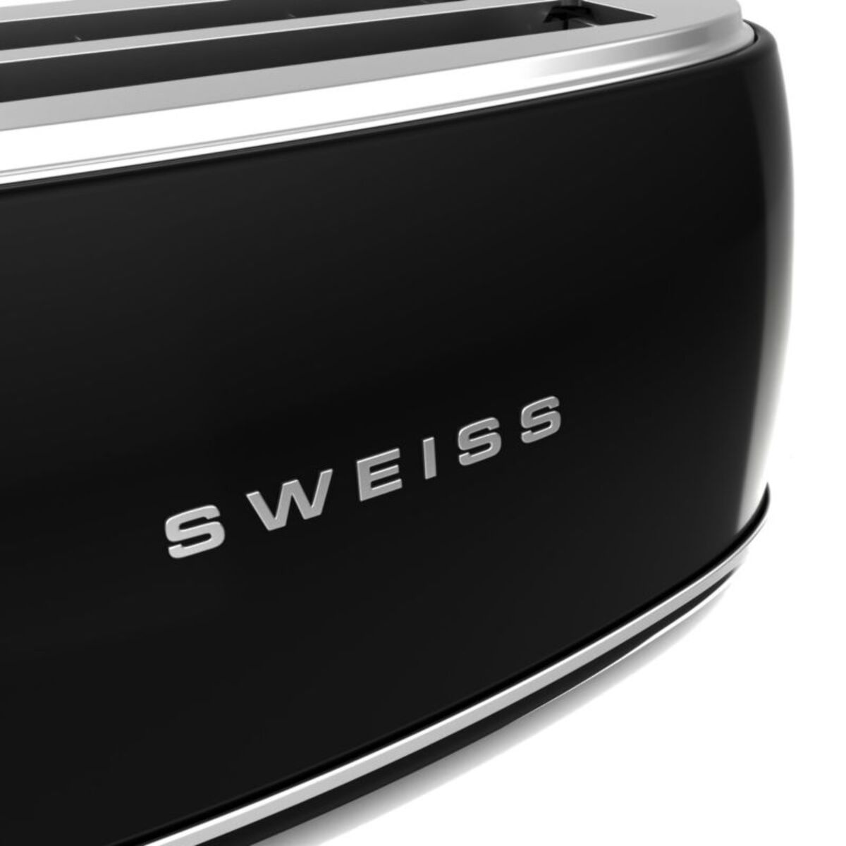 Grille-pain SWEISS baguette vintage noir GRV9