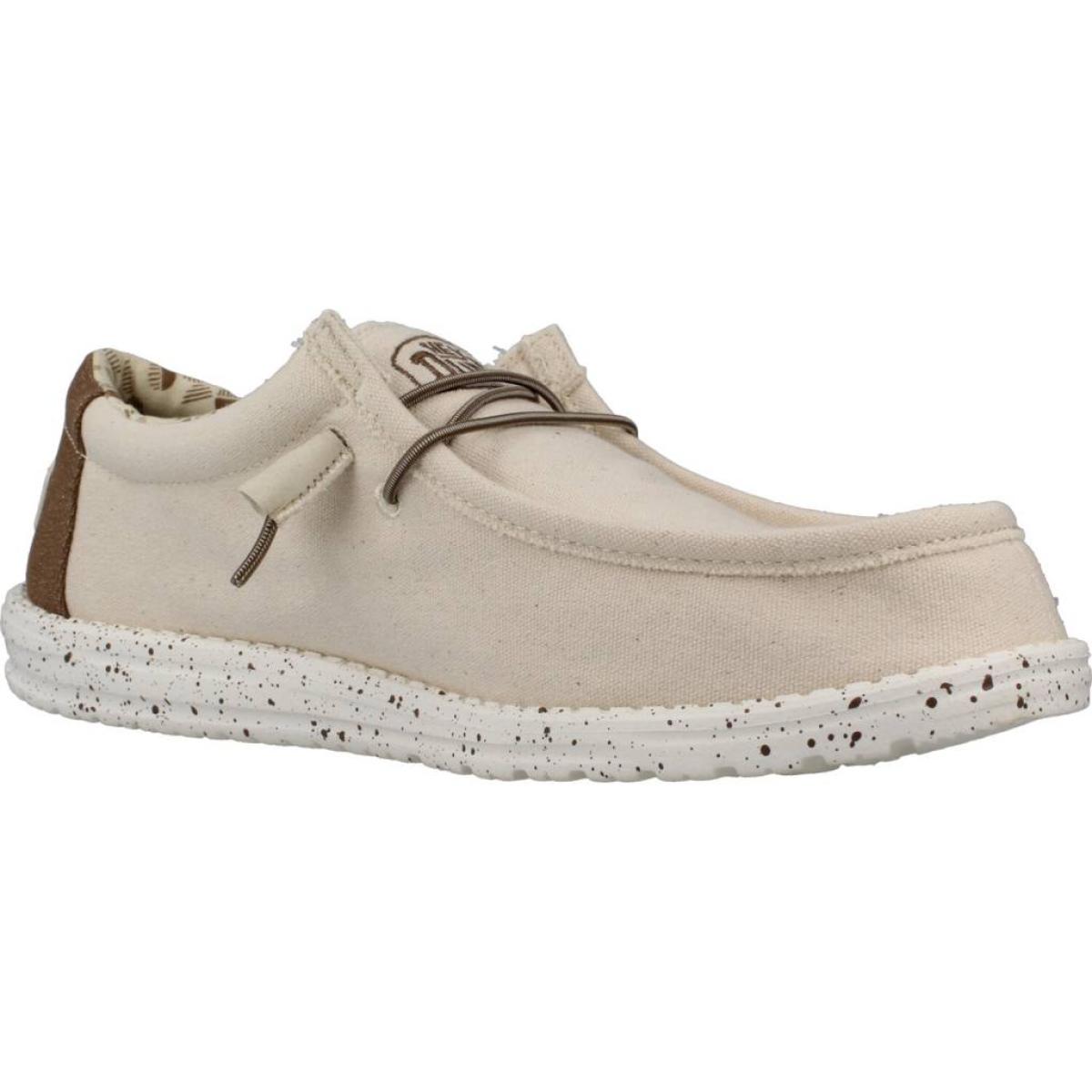 DERBIES - OXFORD HEY DUDE WALLY STRETCH CANVAS