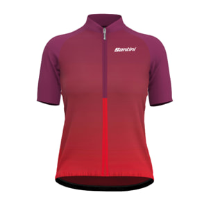 Daly - Maglia - Borgogna - Donna