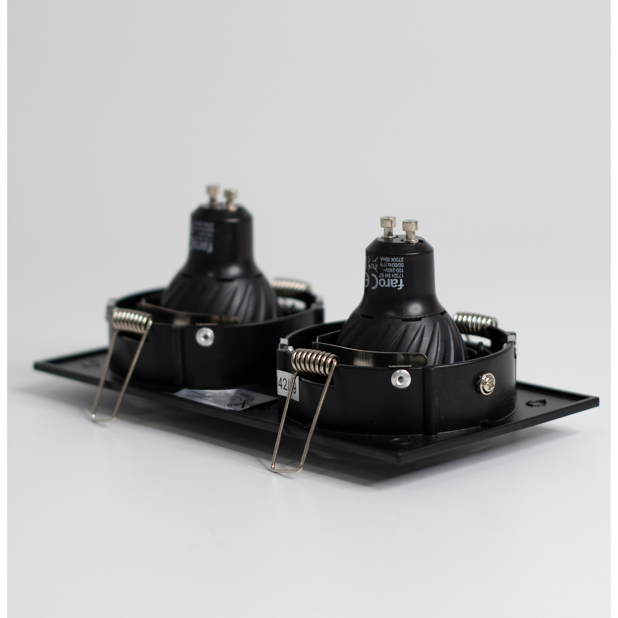 RADON RCT Lampada incasso orientabile nera