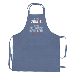 Tablier de cuisine Je suis jeune