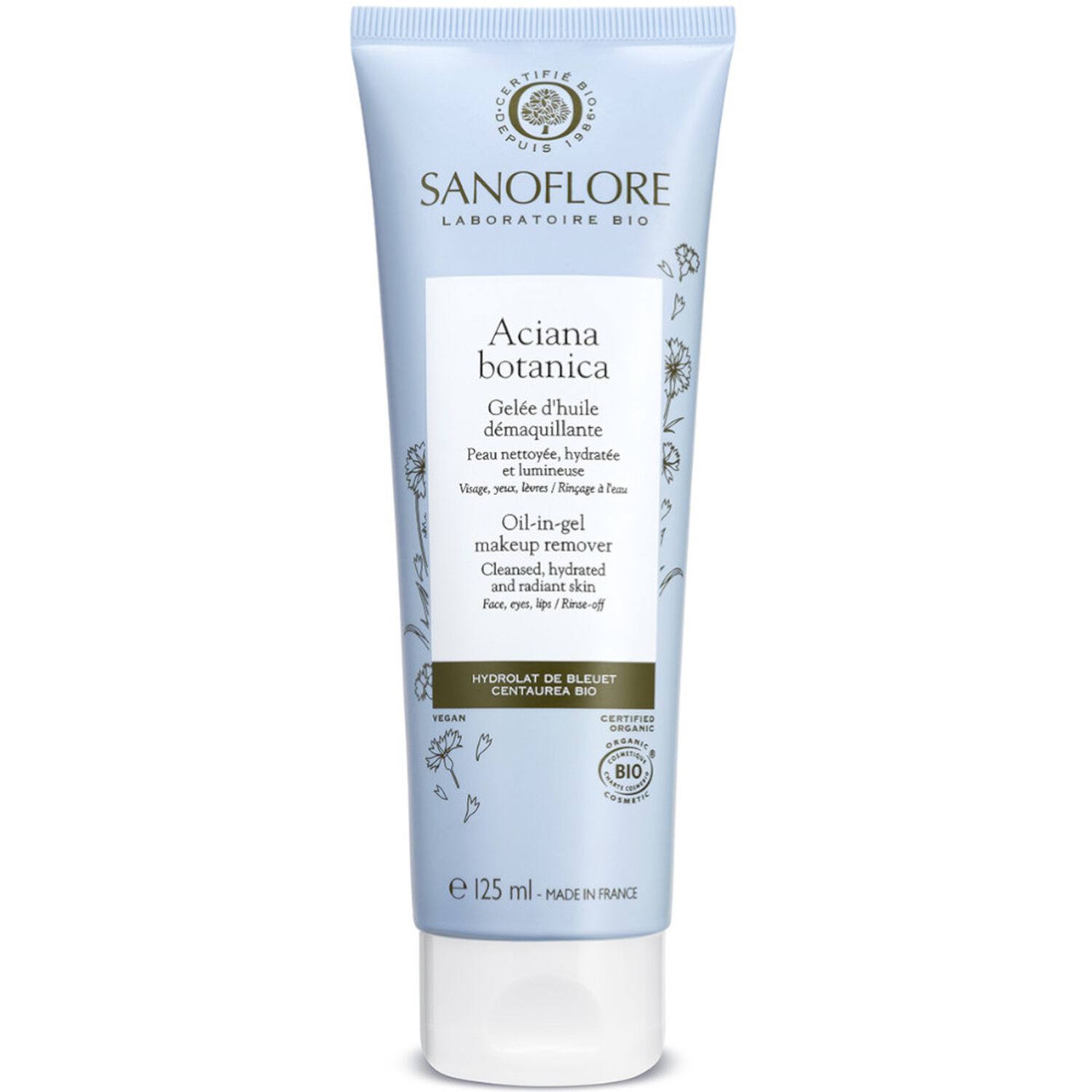 Gélée Aciana Botanica - Huile Démaquillante 125 ml