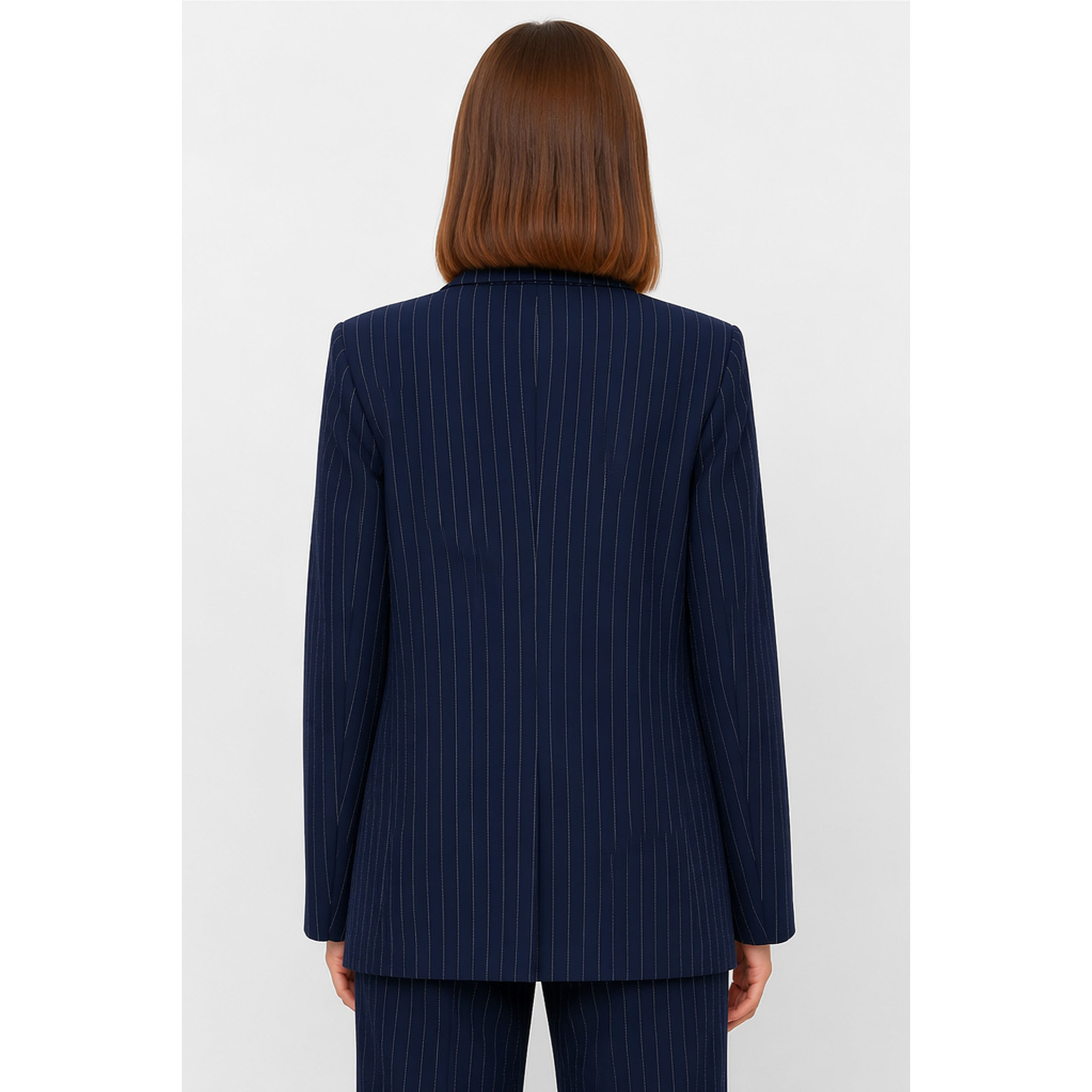 Kocca - Giacca da donna gessata dal taglio sartoriale Donna