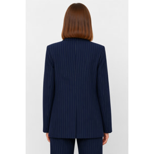 Kocca - Giacca da donna gessata dal taglio sartoriale Donna