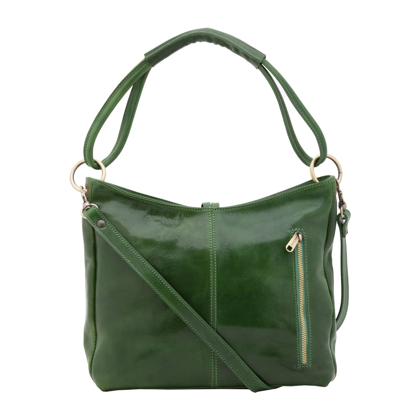Borsa a spalla da donna - Modello False - 100% pelle - 29.0 x 32.0 x 11.0 cm