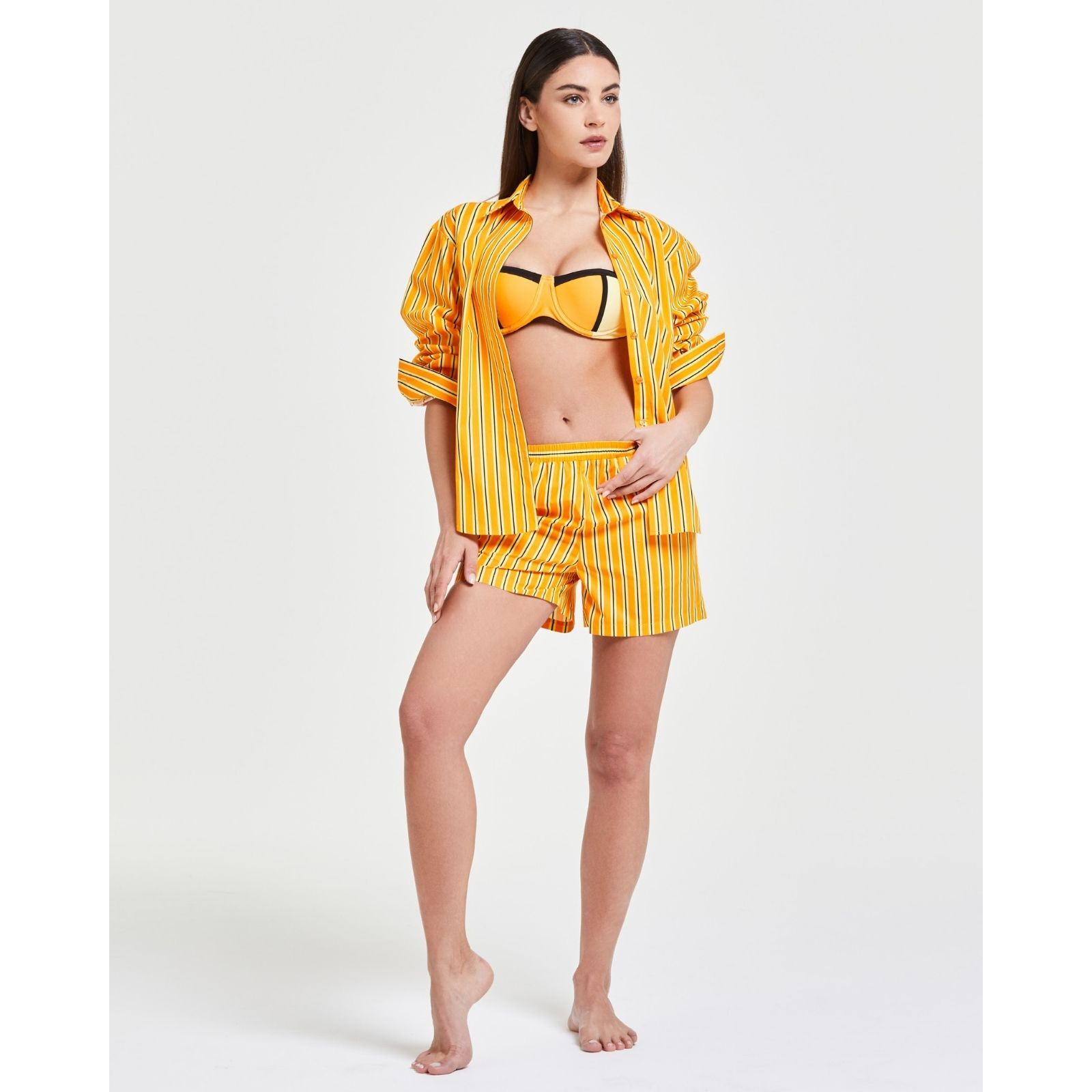 Pompea x Silvian Heach camicia over