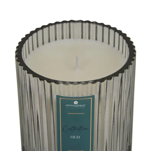 Bougie parfumée Albie 290g pot verre oud