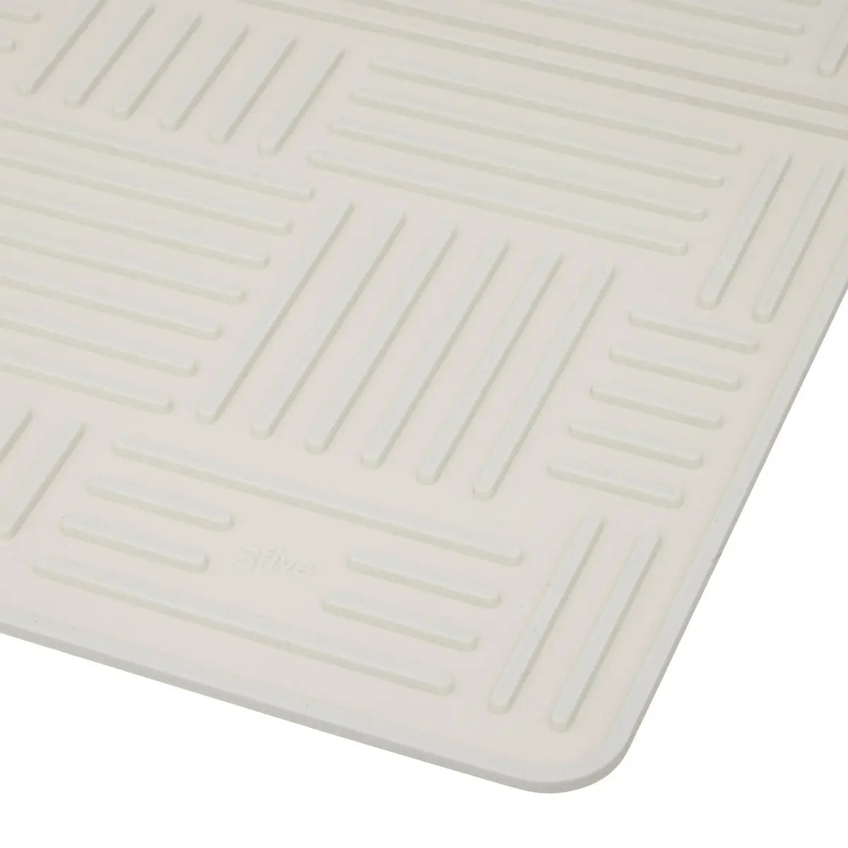 Tapis de vaisselle Sileo pliant beige
