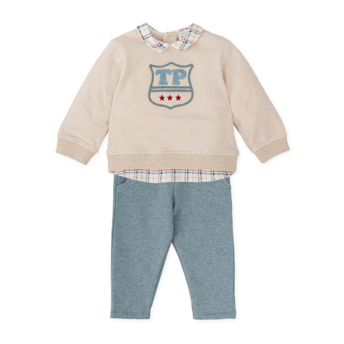 CONJUNTO 2 PZAS. AZUL OSCURO - Azul oscuro