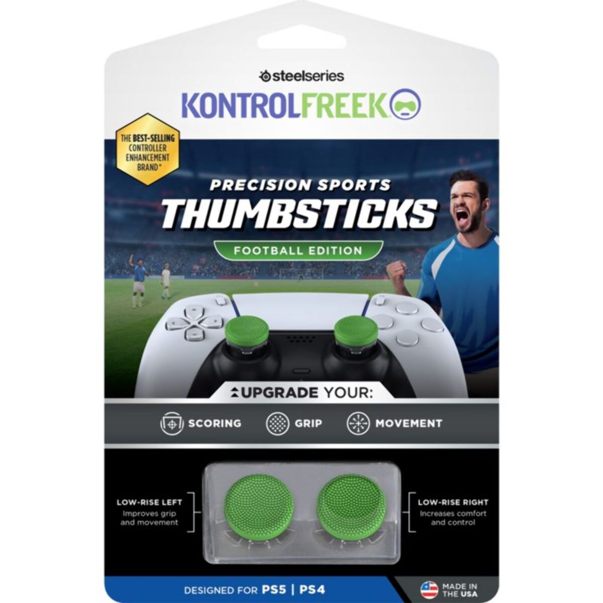 Accessoire manette STEELSERIES Sports Clutch GRNCLR PS5 Kit