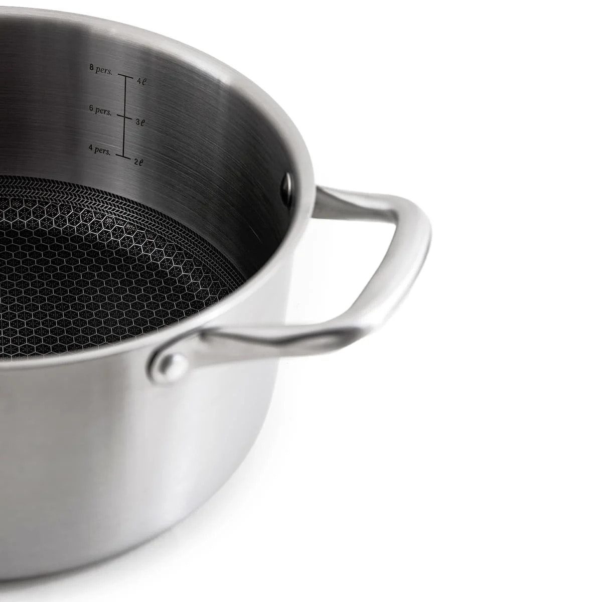 Marmite en inox avec fond triplex