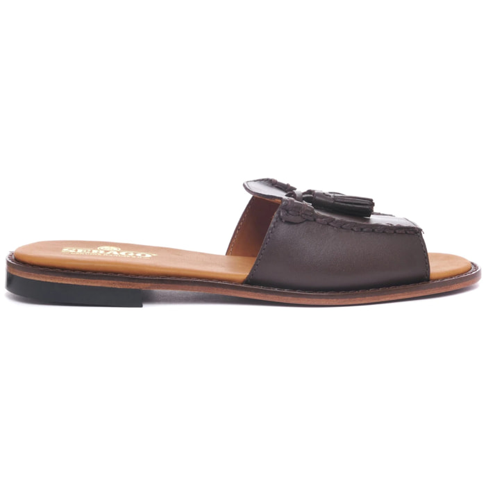 Sebago - Sandali Donna Marrone - Will Slide Pop Woman